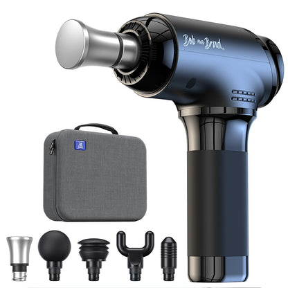 BOB AND BRAD T2 Pro Massage Gun with Heat and Cold, Deep Tissue Percussion Massager Gun for Pain Relief, Muscle Massager, Electric Back Massagers for Professional Athletes Home Gym Travel